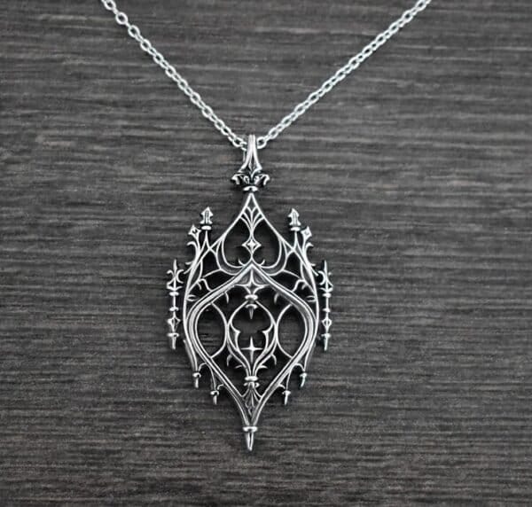 Gothic Chandelier Necklace