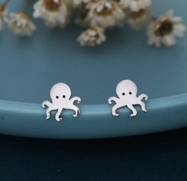 octopus earrings