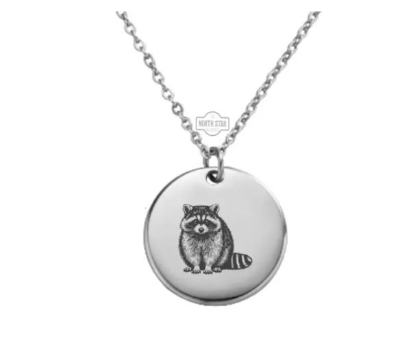 Raccoon Laser Necklace